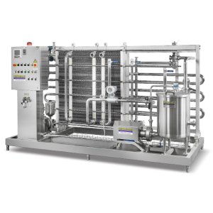 Juice and drinks flash pasteurizers, with standard or free flow plates, or tubular version according to product needs