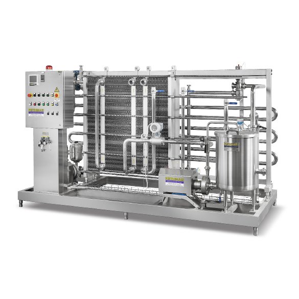 Juice and drinks flash pasteurizers, with standard or free flow plates, or tubular version according to product needs