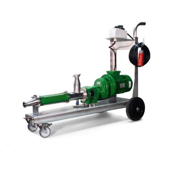 Two-speed screw pump