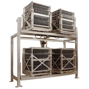 Automatic gyropallet for four baskets, Quadra