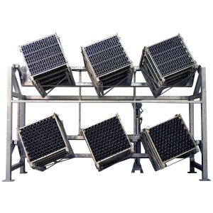 Automatic riddling machine, Giropallet Hextra