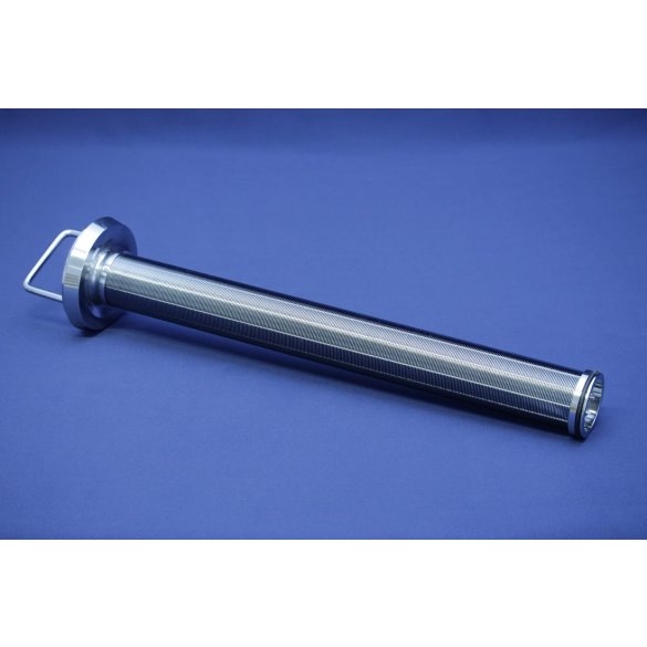 SLOTTED STRAINER 316L POL. FITO (FLOW IN TO OUT)