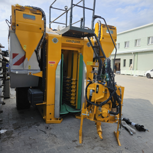Delivery, first start-up and training in the operation of the GT3 Gregoire grape harvester, August 2024, Vineyard Palace Mała Wieś