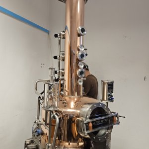 Microdistillery of fruit distillates