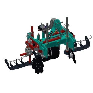 RADIUS SL PLUS cultivator on an SB Compact frame