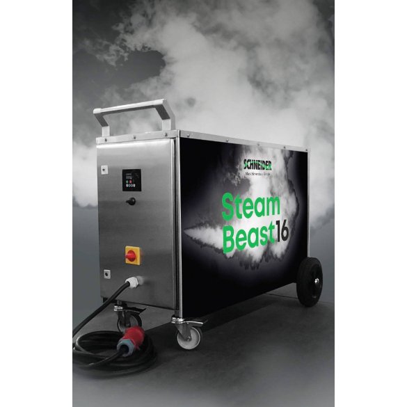 Hot steam generator, Steam Beast 16 with frequency converter