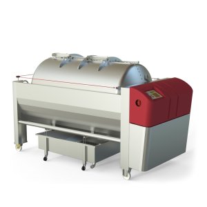 Pneumatic grape press