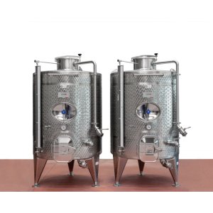 Fermentation and maceration tank for red wines