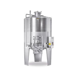 Red wine mash tank with internal plunger FD-IT