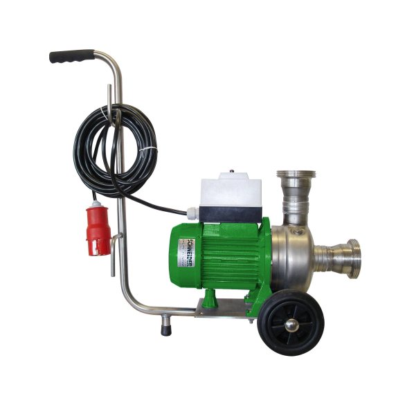 Pump for hot mashes and fruit pulps, DWO