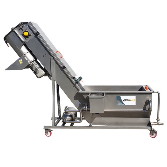 Fruit and vegetable washer with shredder, MT 2000