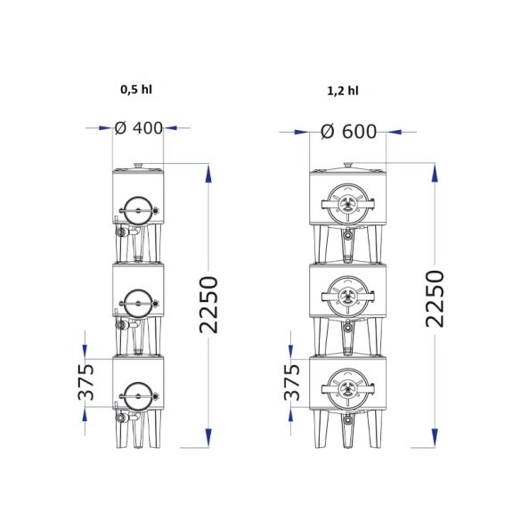 Zbiorniki do mikrowinifikacji